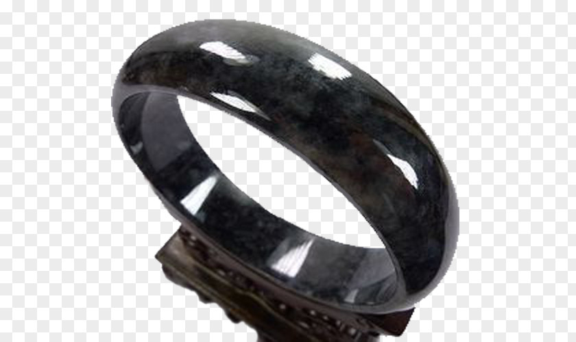 Black Mirror Bracelet Ring Bangle PNG