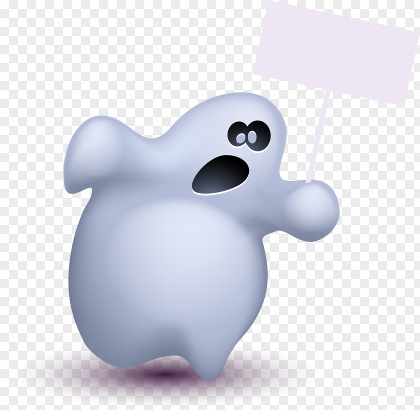 Cute Halloween Ghost Element PNG