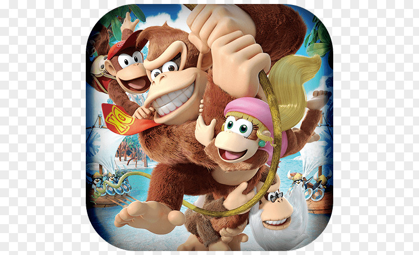 Donkey Kong Tropical Freeze Country: Country Returns Wii U Nintendo Switch PNG