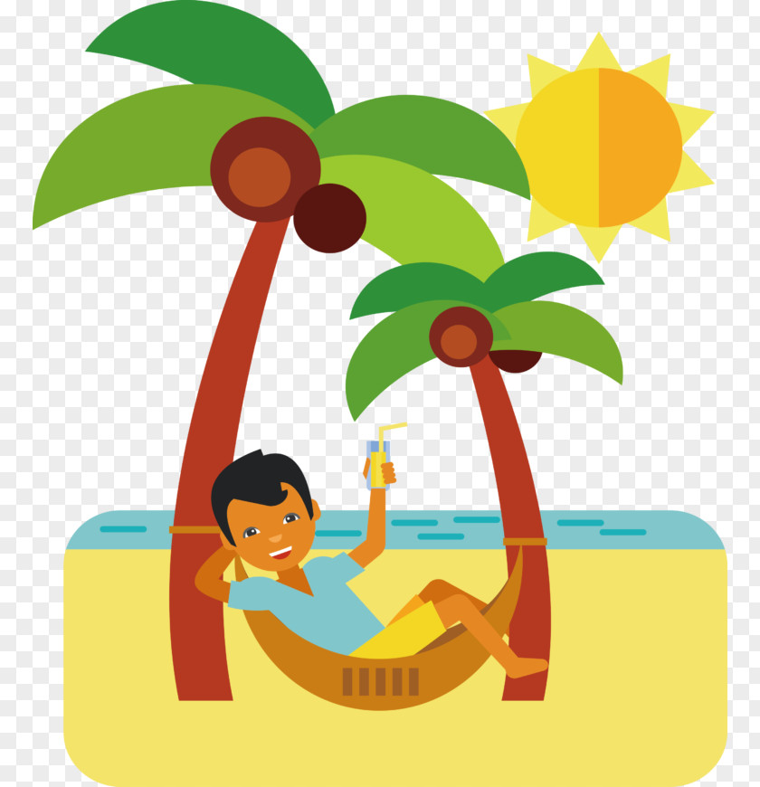 Happy Summer Clipart Beach Vacation Clip Art Image PNG