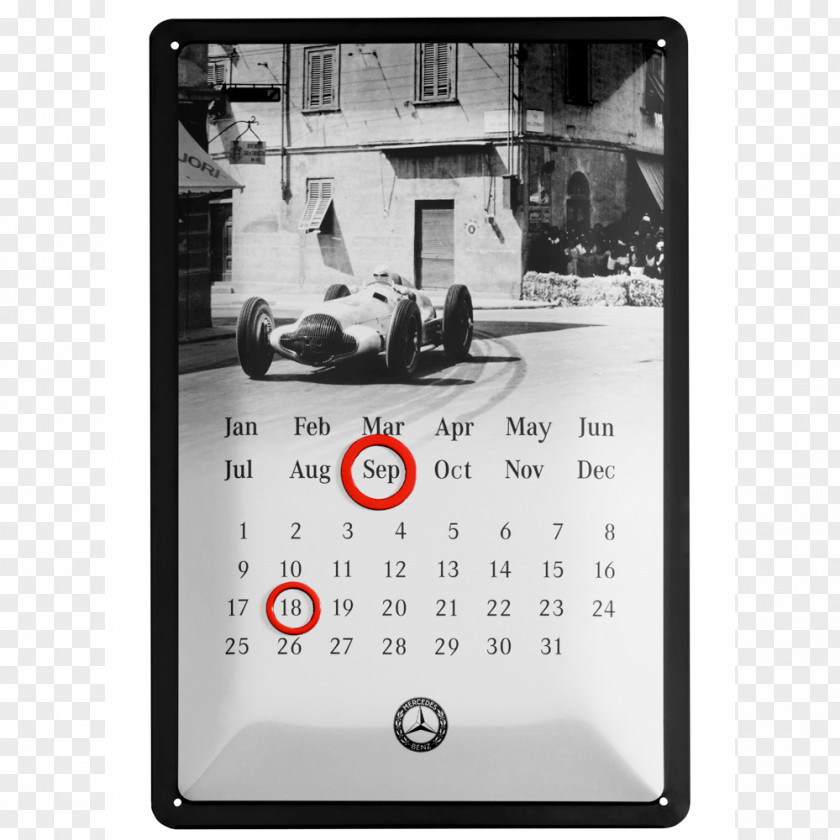 Mercedes Benz Grandini Clothing Mercedes-Benz Calendar Gift PNG