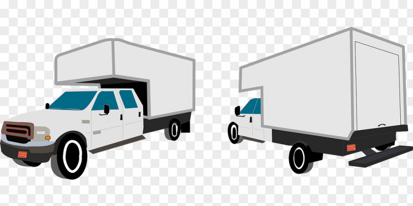 Pickup Truck Mover Paper Car PNG