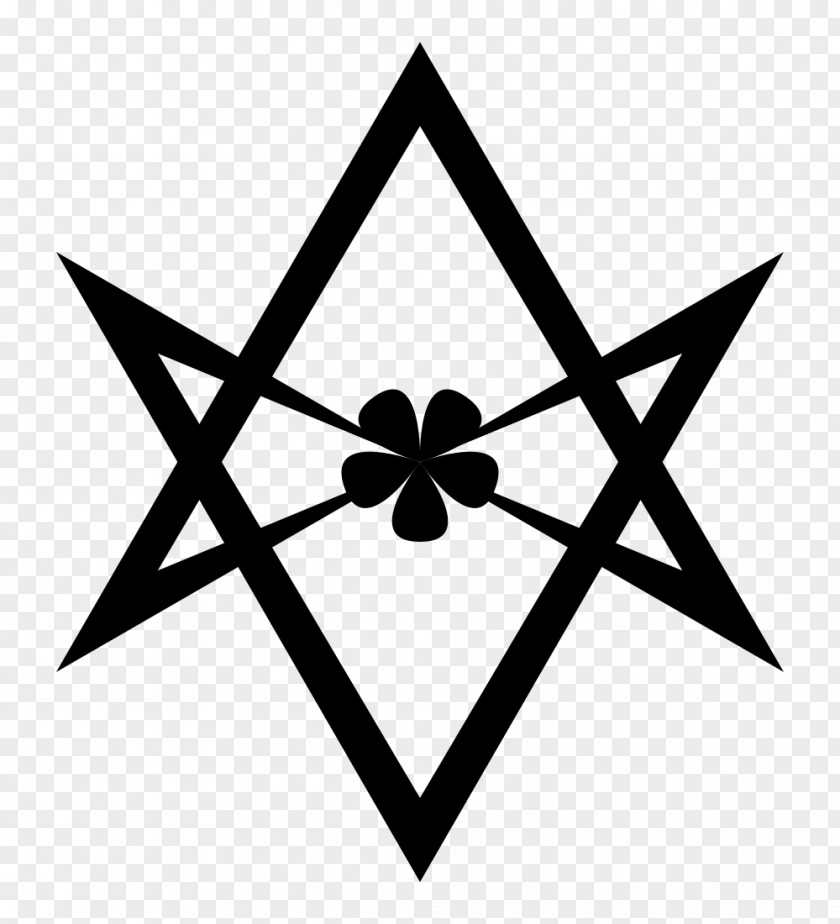 Symbol Unicursal Hexagram Thelema Religion PNG