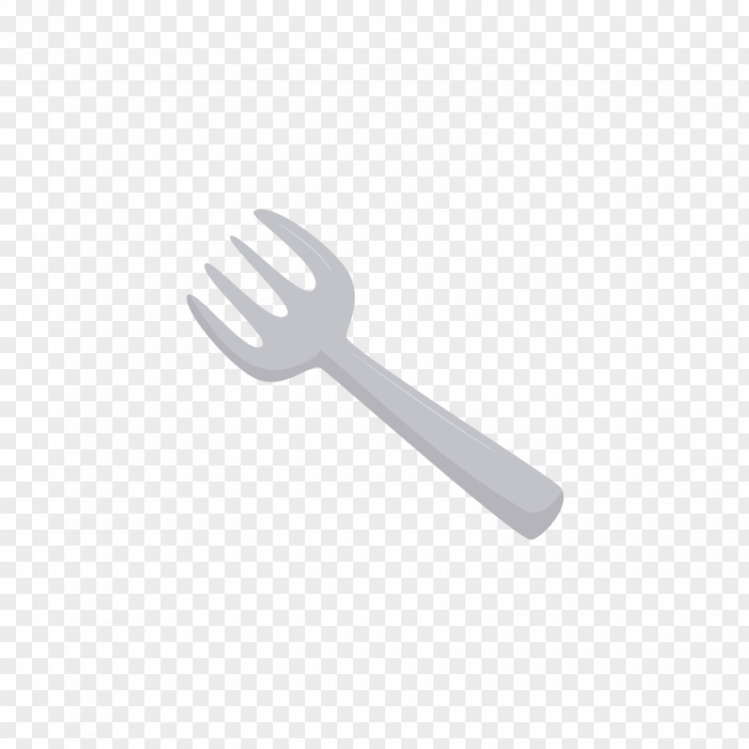 A Gray Fork Spoon PNG