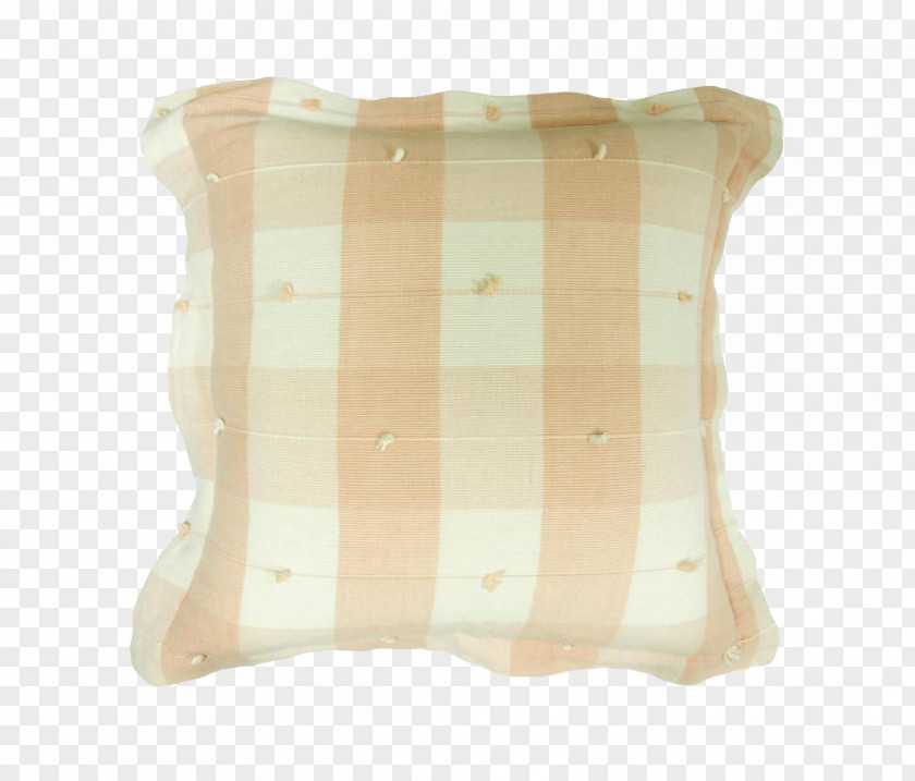 A Light Plaid Pillow Brown Download Color Clip Art PNG