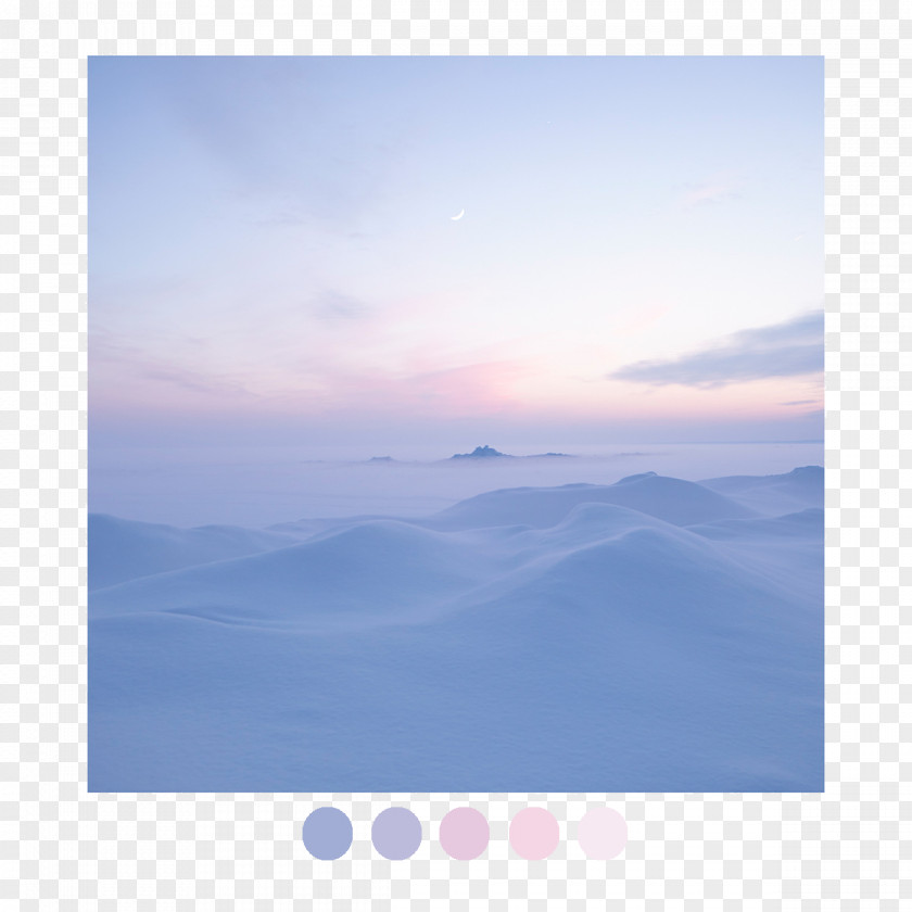 Design Color Scheme Landscape Blue Palette PNG