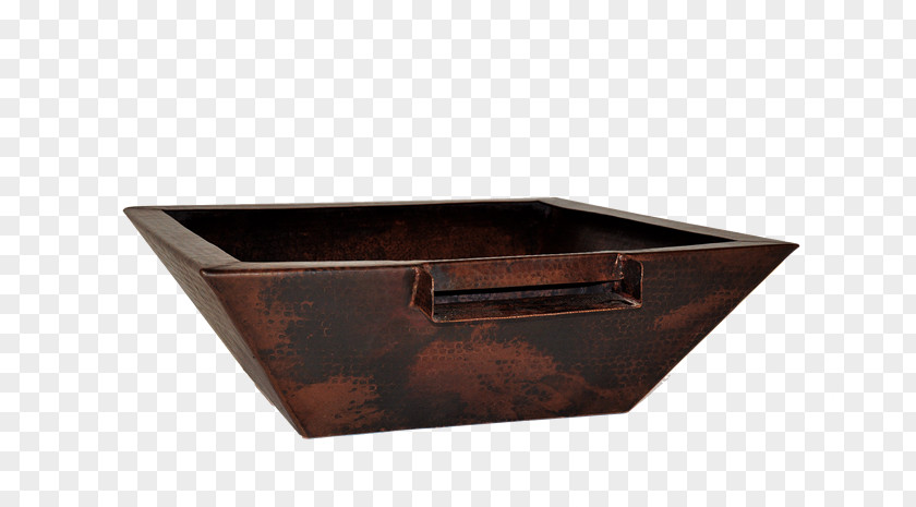 Fire And Water Corinthian Copper Sink Rectangle Metal PNG