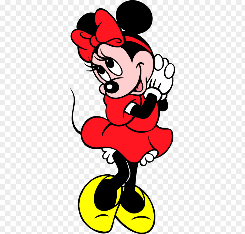 Minnie Mouse Mickey Clarabelle Cow Daisy Duck Cartoon PNG