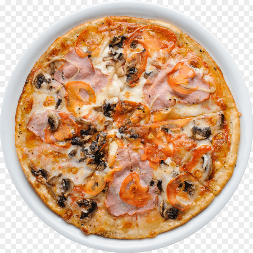 Pizza Sicilian Italian Cuisine Megavkusno, Dostavka Pitstsy V Orenburge Prosciutto PNG