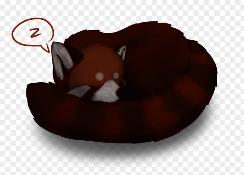 Red Panda Chocolate Brown PNG