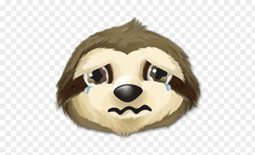 Sloth Animal Sticker Telegram Dog Snout Clip Art PNG