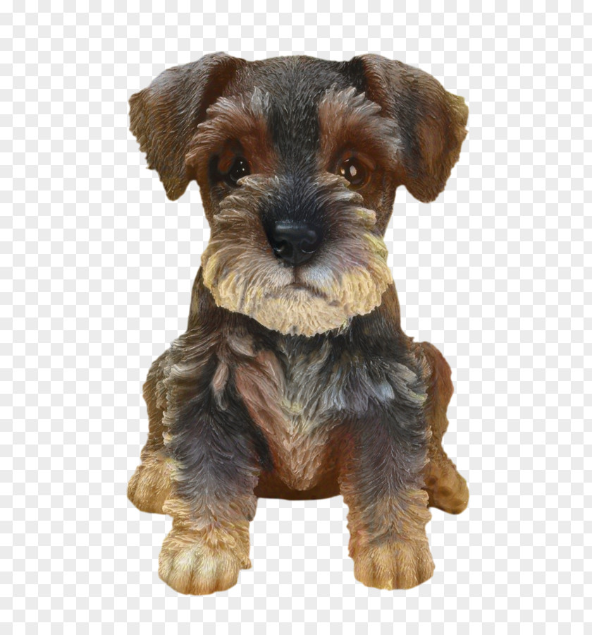 Small Terrier Figurine Dog Cartoon PNG