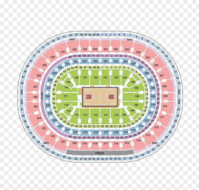 United Center Stadium Pattern PNG