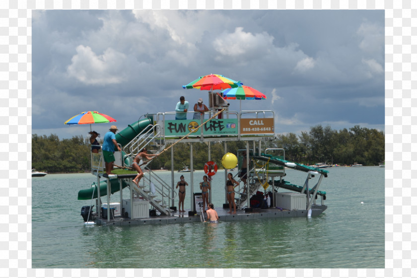 Floating Island Boat Jungle Gym Fitness Centre Park Leisure PNG