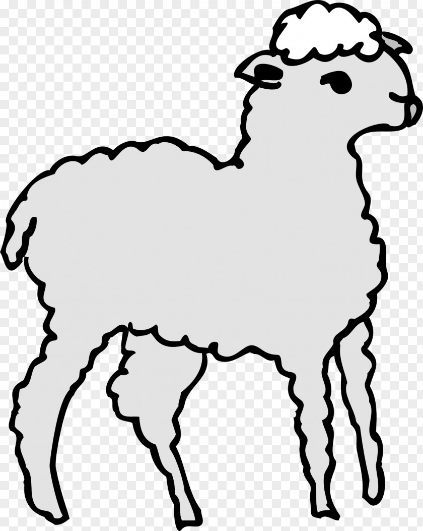 Hand-painted Sheep Clip Art PNG