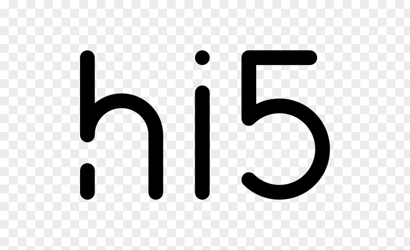 Hi5 Logo Social Media Network Clip Art PNG