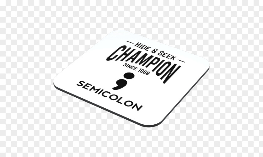 Semicolon Logo Brand Font PNG