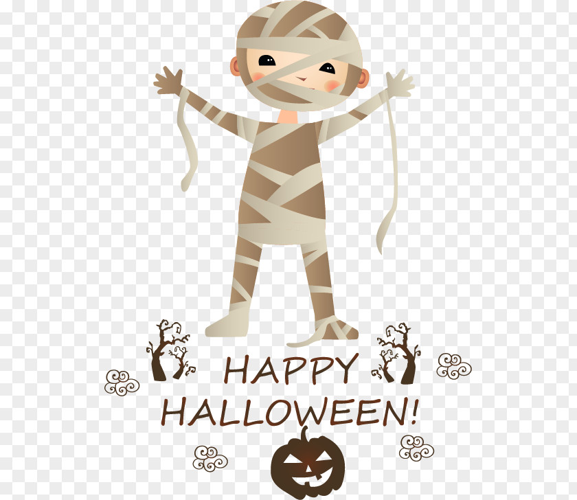 Halloween Design Elements Costume Illustration PNG