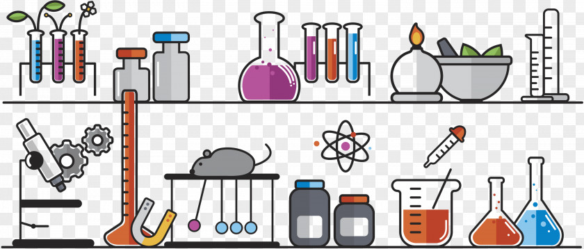 Laboratory Illustration Science Euclidean Vector Chemistry PNG