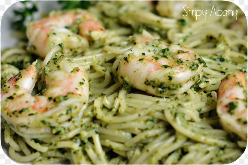 Shrimps Pesto Pasta Sauce Italian Cuisine Shish Taouk PNG