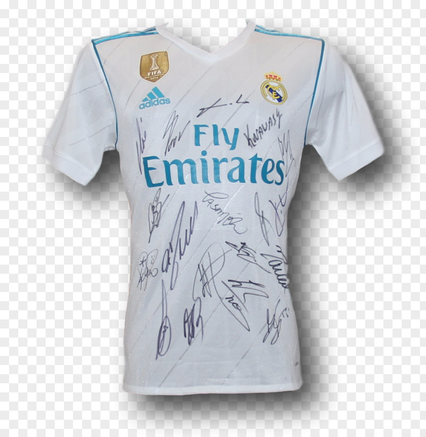 T-shirt Real Madrid C.F. Jersey Sleeve PNG