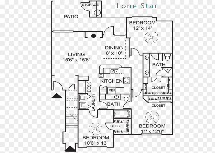 Apartment Drawing Floor Plan Technical Design PNG