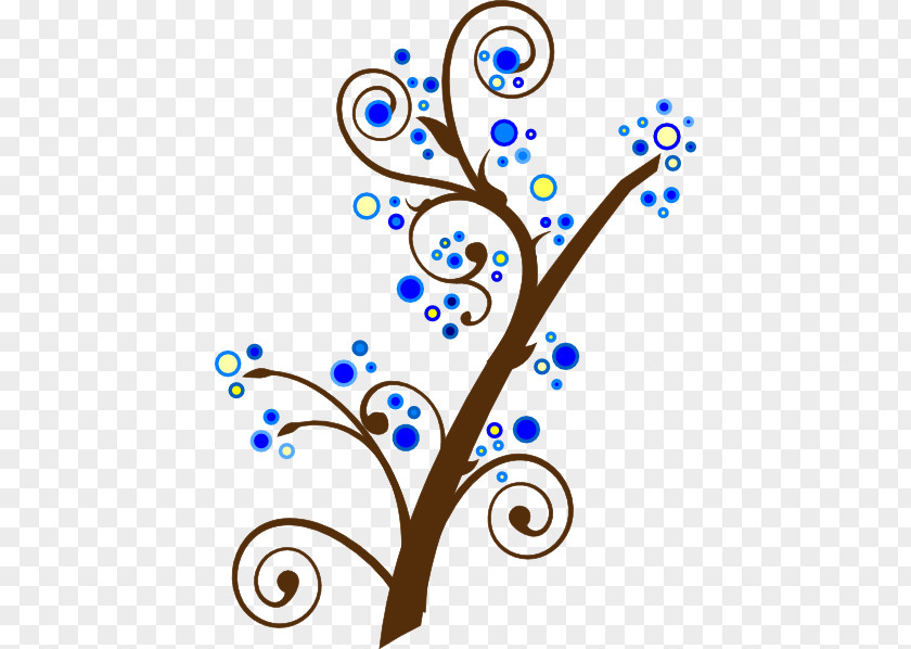 Brown Branch Tree Clip Art PNG