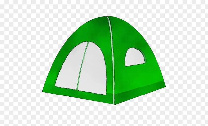 Dome Architecture Green Tent Design PNG