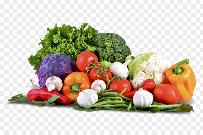 Healthy Food Organic Broccoli Cauliflower Vegetable PNG