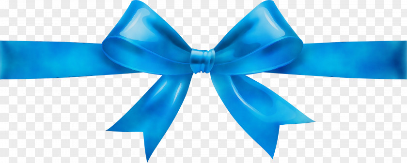 Blue Aqua Ribbon Cobalt Turquoise PNG