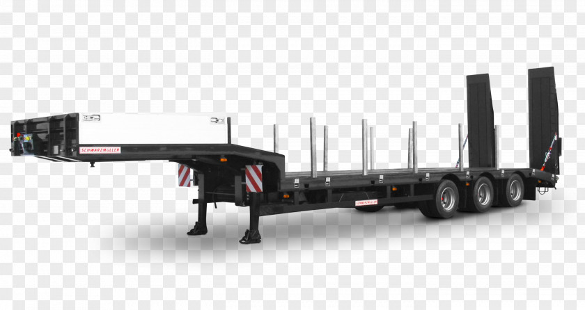 Car Semi-trailer Transport Lowboy Vehicle PNG