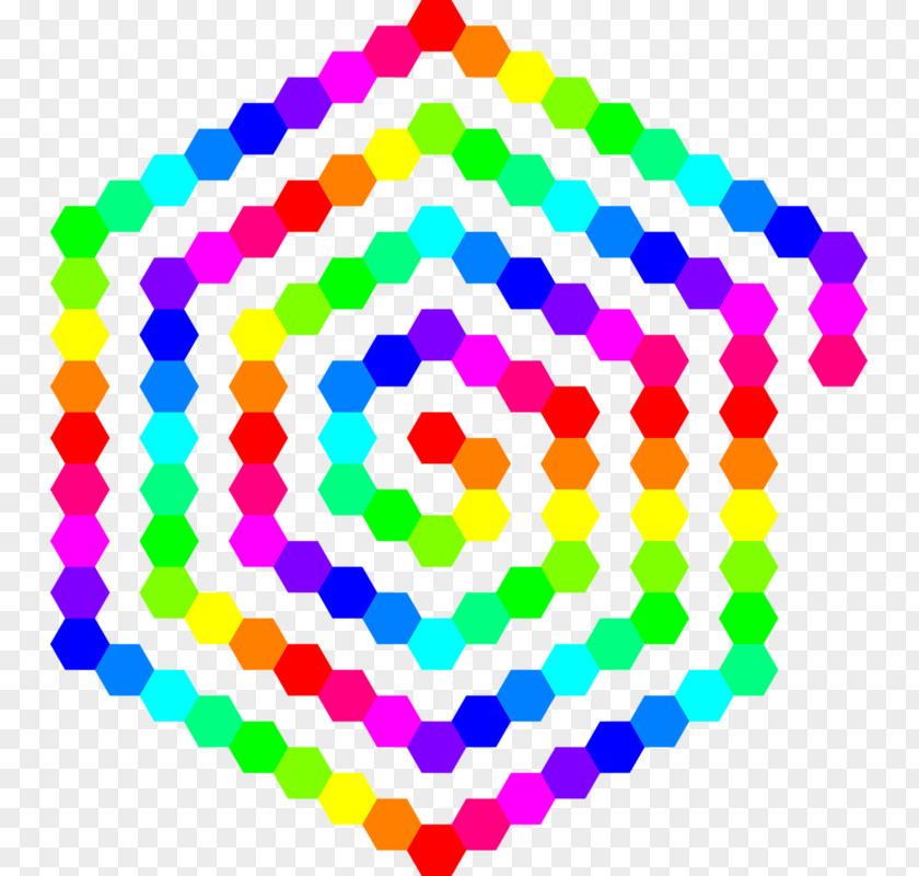Circle Hexagon Color Clip Art PNG