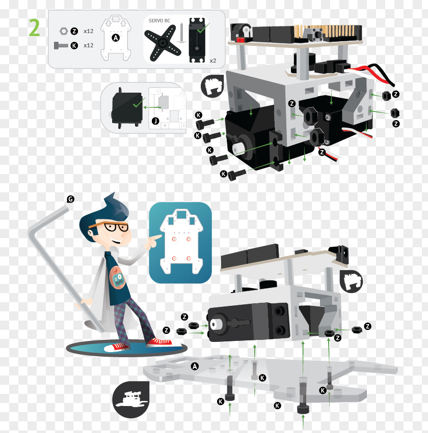 Evolution Robot Machine BQ Servomotor PNG