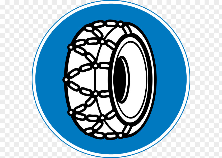 Sign With Chain Snow Chains Traffic Royalty-free Vehicle PNG
