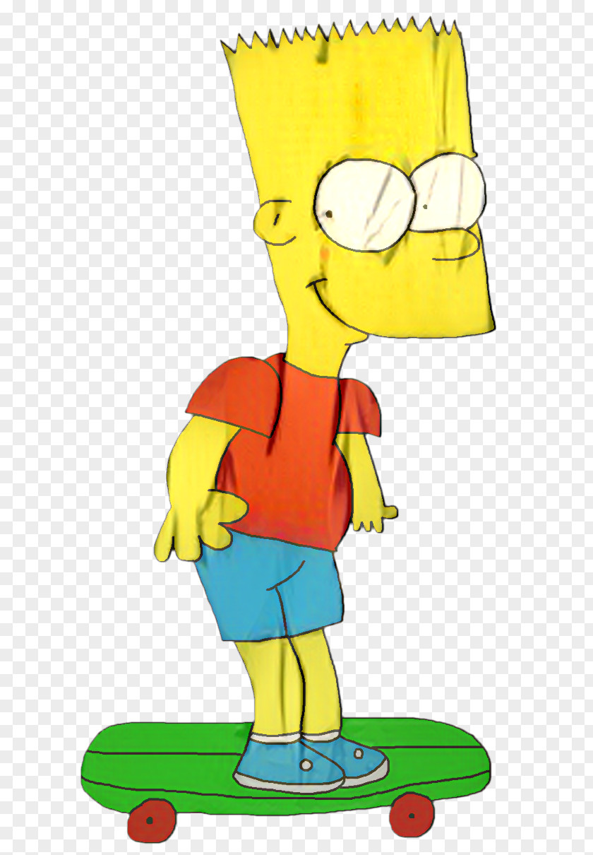 Bart Simpson Cartoon Drawing Work Of Art PNG