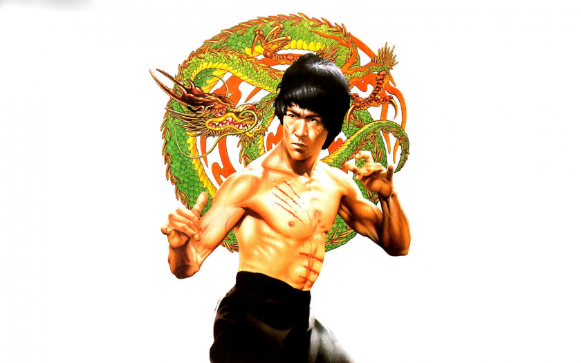 Bruce Lee Tao Of Jeet Kune Do Martial Arts Film Painting PNG