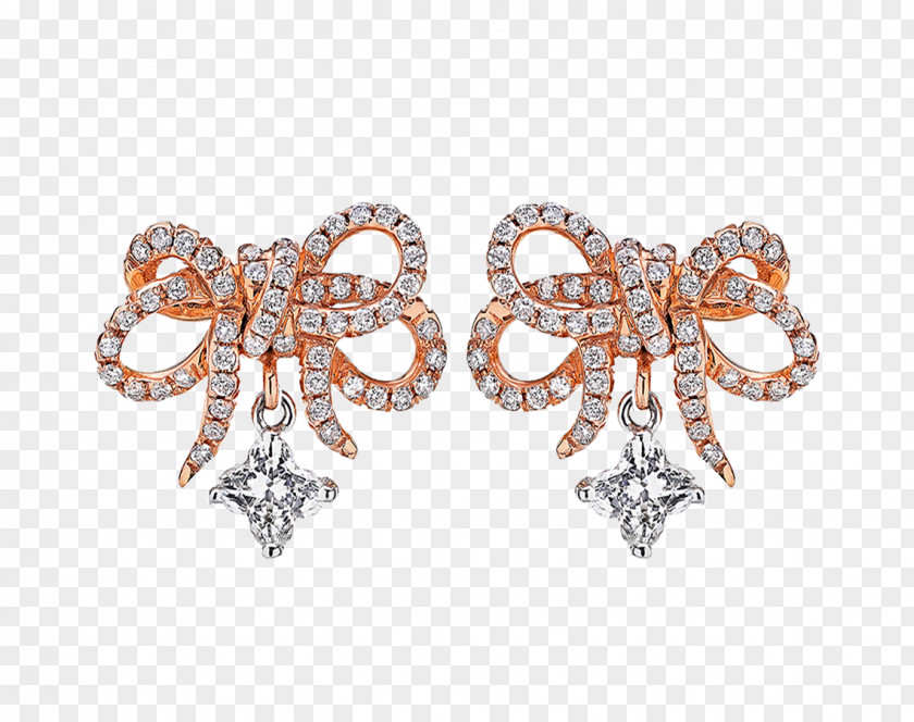 Delicate Petals Earring Body Jewellery Diamond Font PNG