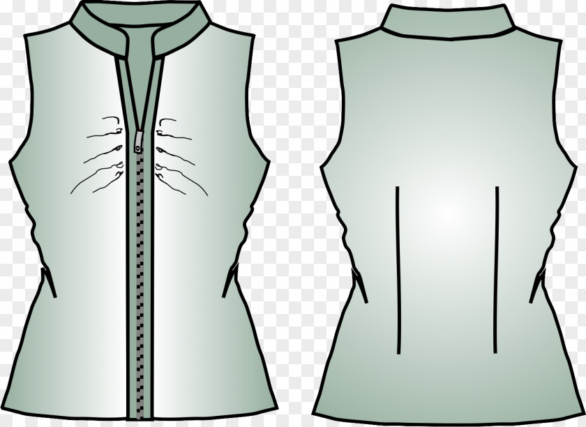 Design Sleeveless Shirt Gilets Pattern PNG