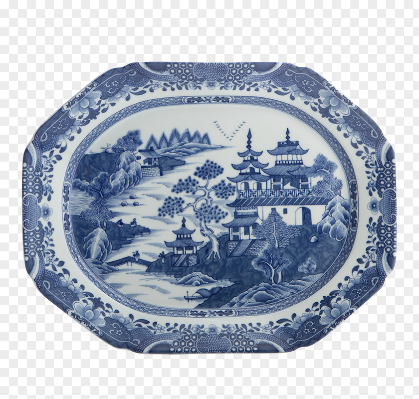 Plate Platter Mottahedeh & Company Tableware Canton PNG
