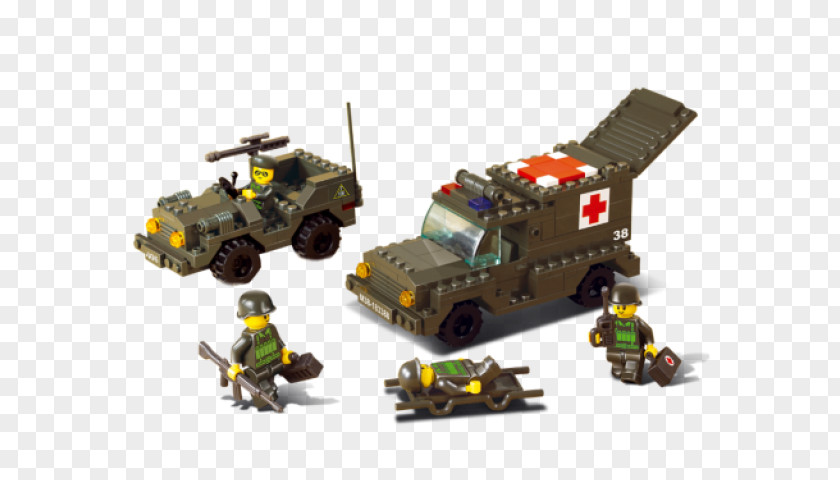 Sluban Building Set Bricks Slubanm38b6000 Army Military Blocks Series JeepLego Ambulance Helicopter + Jeep PNG