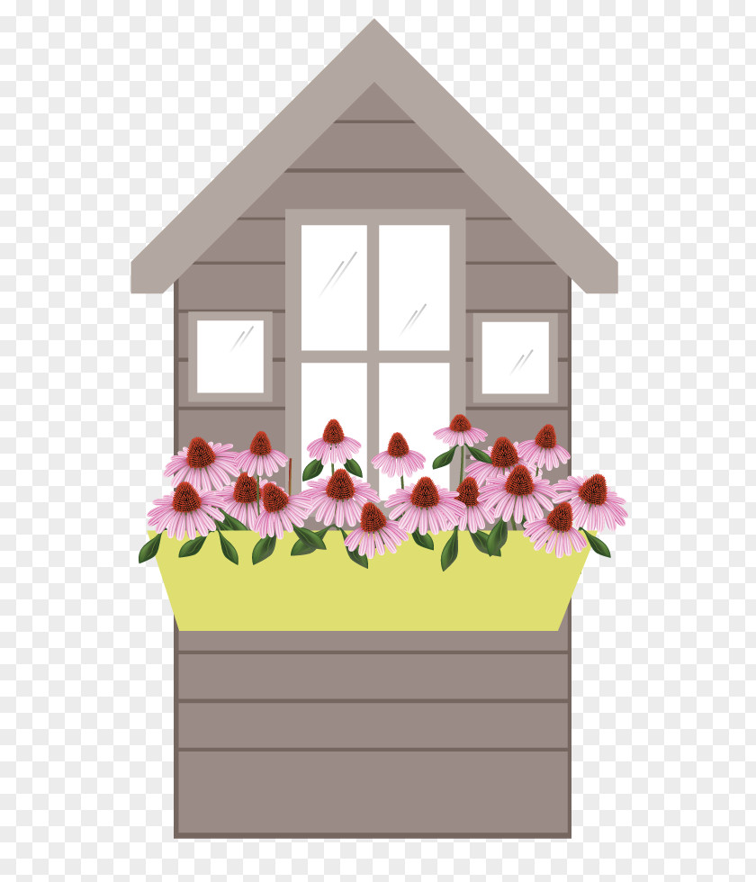 The Flower Box Window Pollinator PNG
