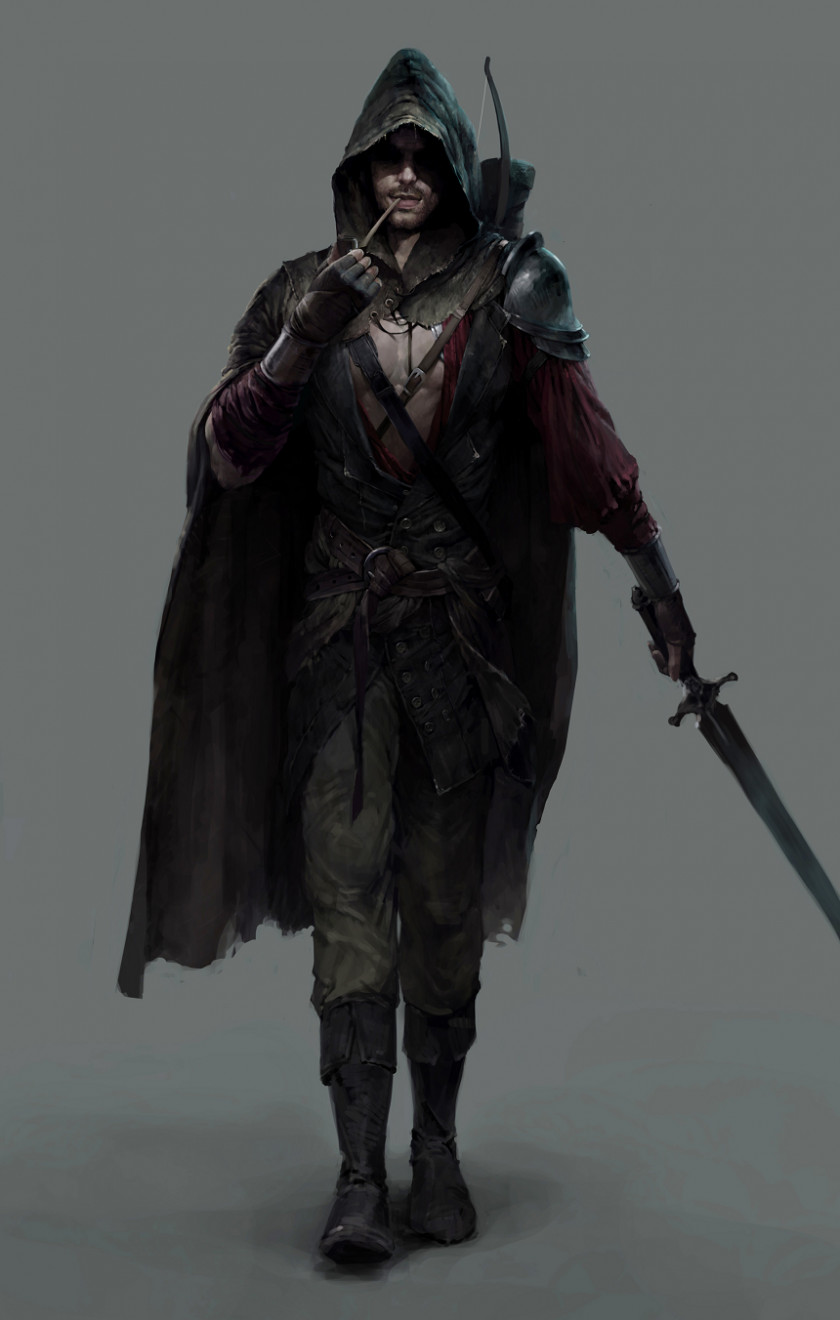 Thief Dungeons & Dragons Pathfinder Roleplaying Game Concept Art PNG