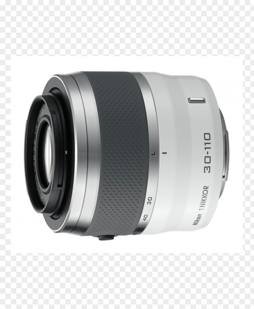 Camera Lens Nikon 1 Nikkor VR 10-100mm F/4.5-5.6 PD-Zoom Zoom 30-110mm F/3.8-5.6 J5 PNG