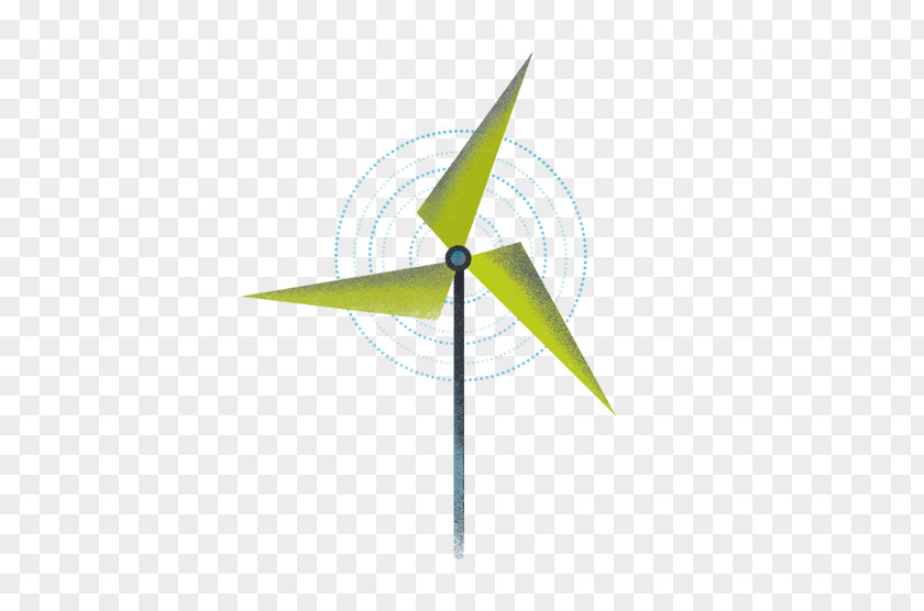 Energy Wind Turbine Product Design Graphics PNG