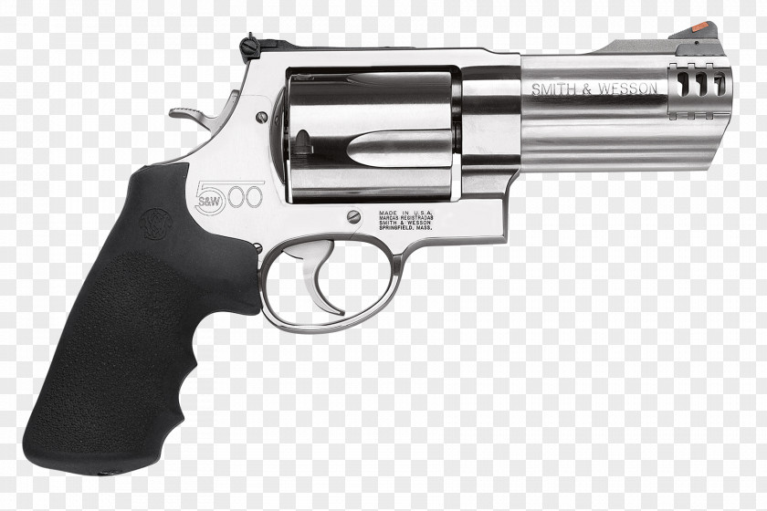 Handgun .500 S&W Magnum Smith & Wesson Model 500 Revolver Cartuccia PNG