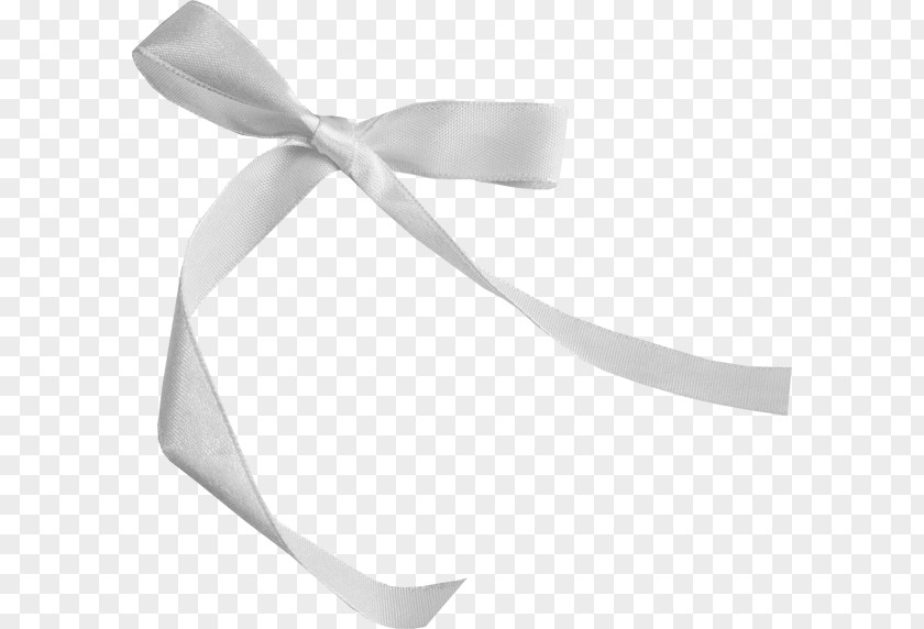 White Ribbon Knot Clip Art PNG