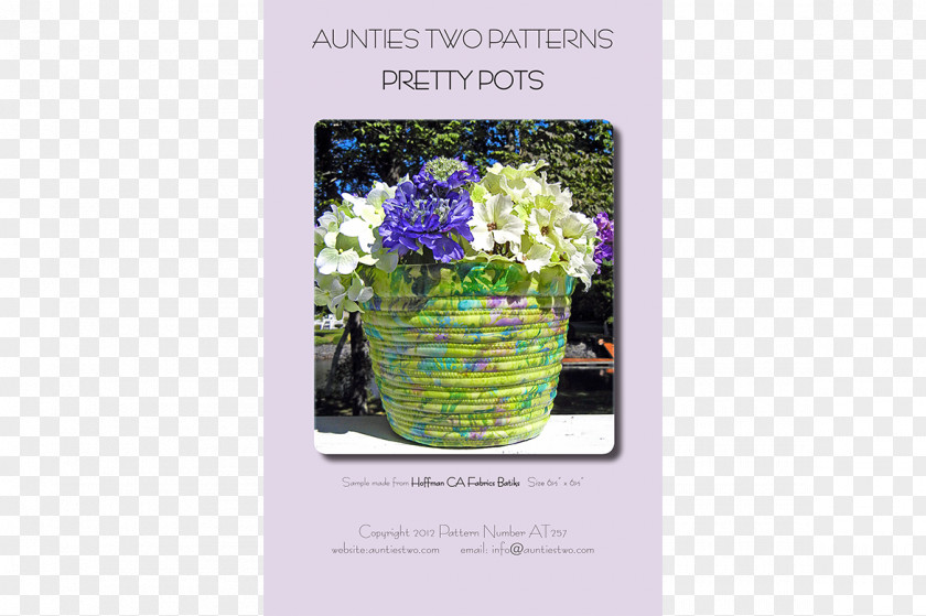 Design Floral Flowerpot Hydrangea Cut Flowers Advertising PNG
