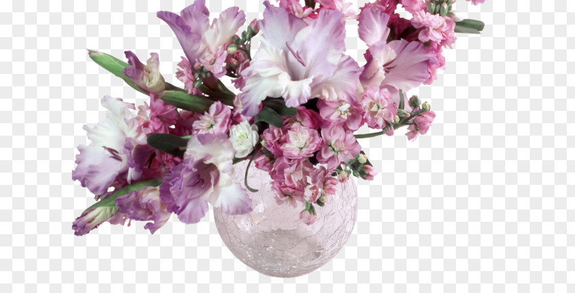 Flower Bouquet Gladiolus Vase Blume PNG