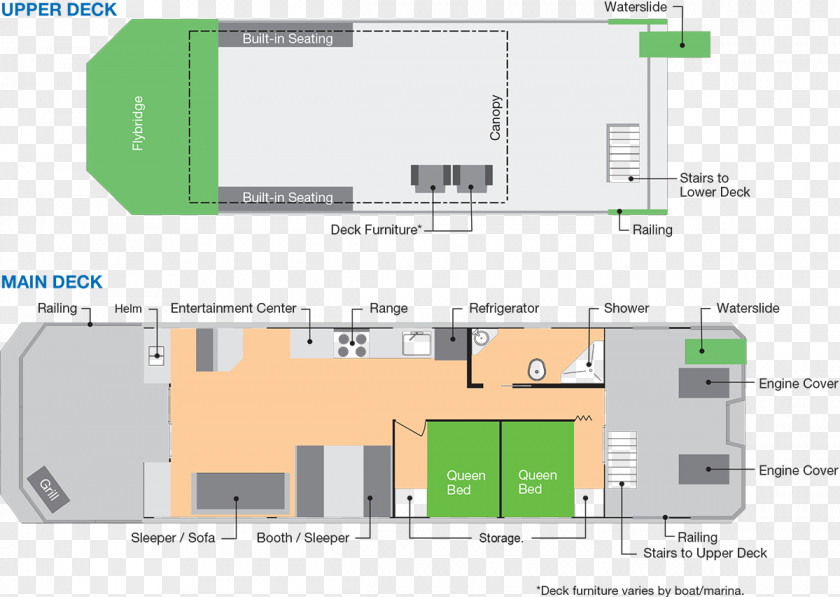 House Floor Plan Houseboat Pontoon PNG