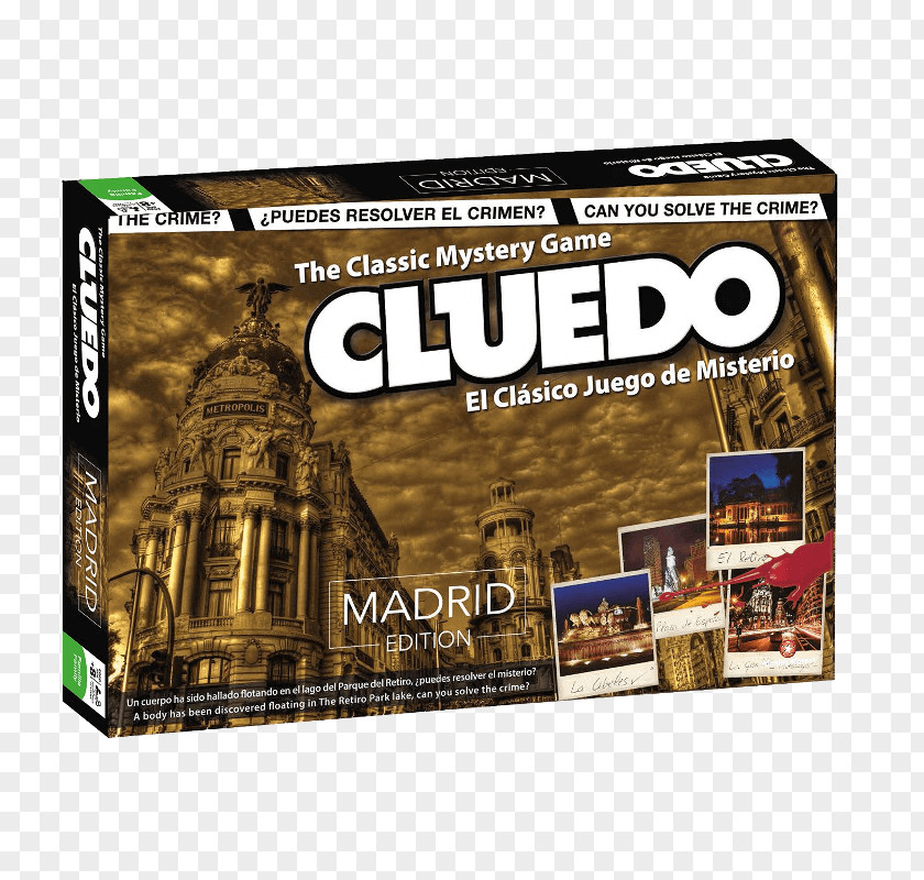 Madrid Cluedo Monopoly Hungry Hippos Subbuteo Hasbro PNG